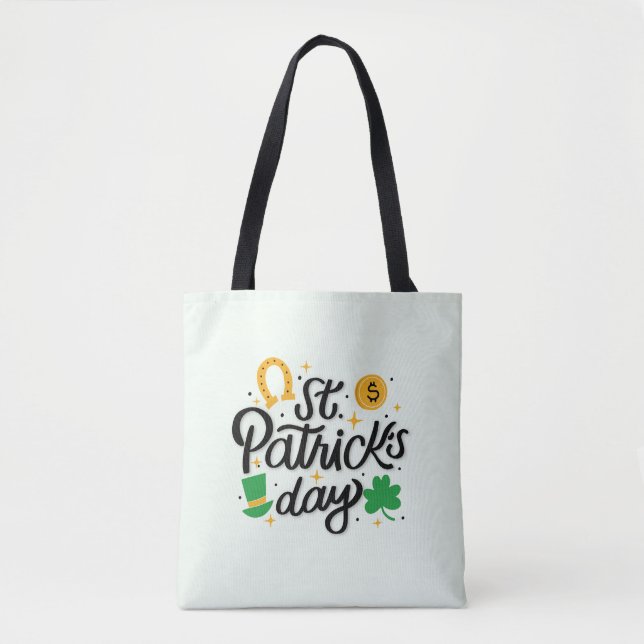 Bolsa Tote Dia de São Patrício (Frente)