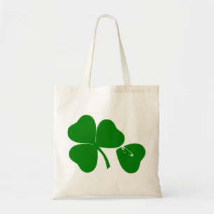 Bolsa Tote Dia de São Patrício - Obter sorte 3 + 1 folhas = 4