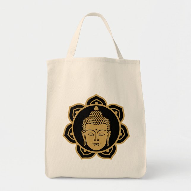 Bolsa Tote Dia do Budista Nirvana (Frente)