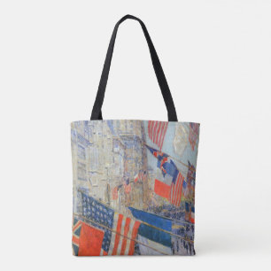Bolsa Tote Dia dos Aliados, Maio de 1917 por Childe Hassam, A