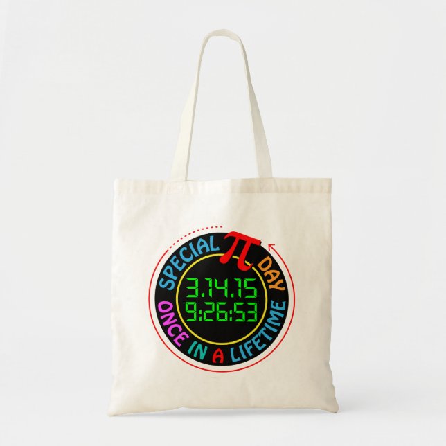 Bolsa Tote Dia especial 2015 do Pi (Frente)