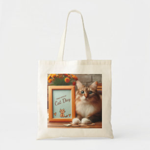 Bolsa Tote Dia Internacional da Gata