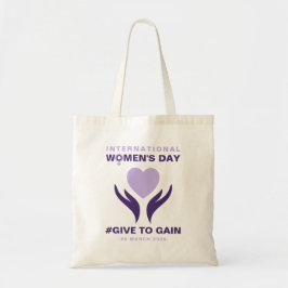 Bolsa Tote Dia Internacional da Mulher Give To Gain 2026