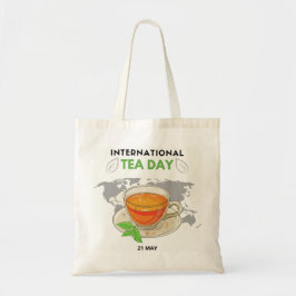 Bolsa Tote Dia Internacional do Chá