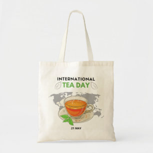 Bolsa Tote Dia Internacional do Chá