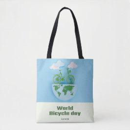 Bolsa Tote Dia Mundial da Bicicleta