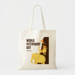 Bolsa Tote Dia Mundial da Veterinária