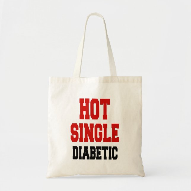 Bolsa Tote Diabético de Solteiro Quente (Frente)