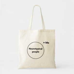 Bolsa Tote diagrama Venn não típico
