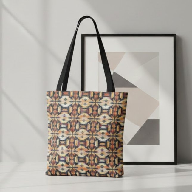 Bolsa Tote Diamante do Tom da Terra (Criador carregado)