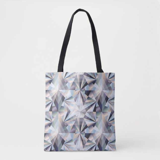 Bolsa Tote Diamond, sem soldadura, ilustração da safra (Frente)