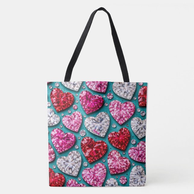 Bolsa Tote Diamonds Galore  (Frente)
