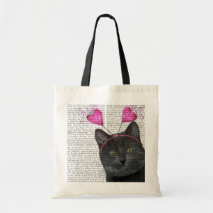 Bolsa Tote Dias de os namorados de Gato Preto