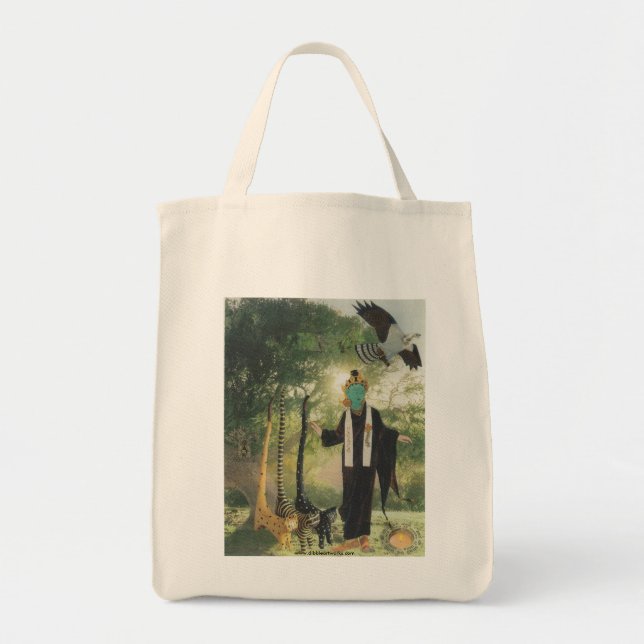 Bolsa Tote Dibble_Artworks_101_Green_Tara, www.dibbleartwo… (Frente)