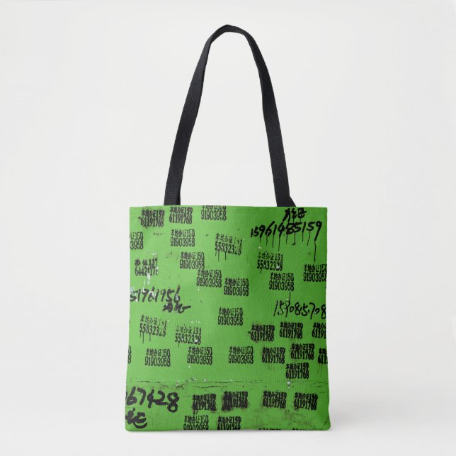 Bolsa Tote Dica Exótica One-of-a-kind (Frente)