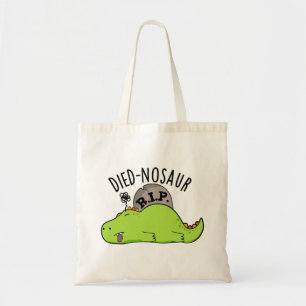 Bolsa Tote Died-nosauro Piadas engraçadas de dinossauros