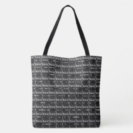 Bolsa Tote Diferentes cinzas, diferentes fitas ou formas