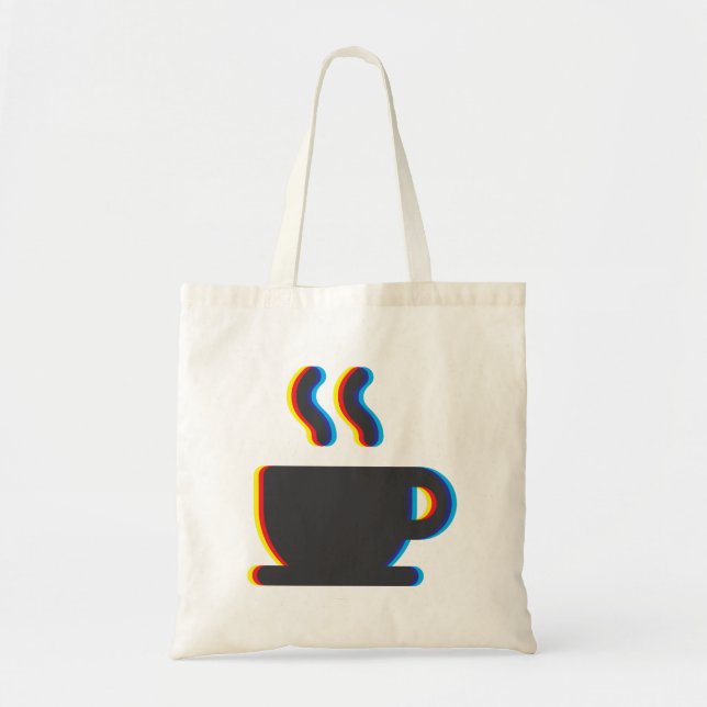 Bolsa Tote Dificuldade de café (Frente)