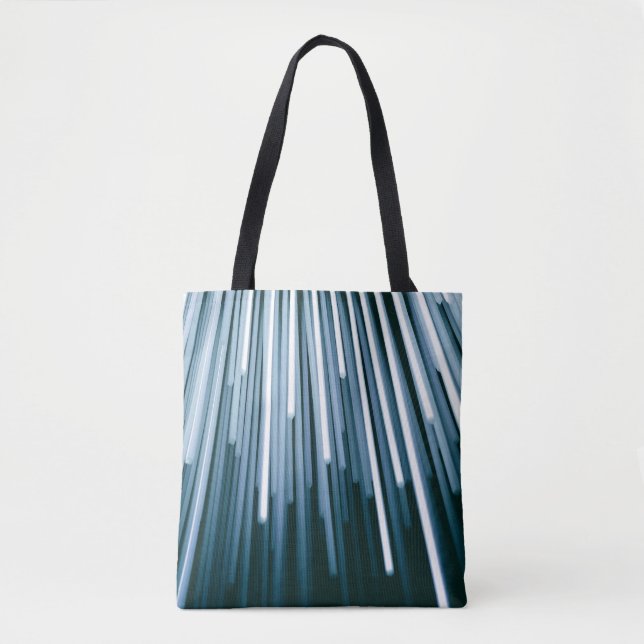 Bolsa Tote Digital branco e preto (Frente)