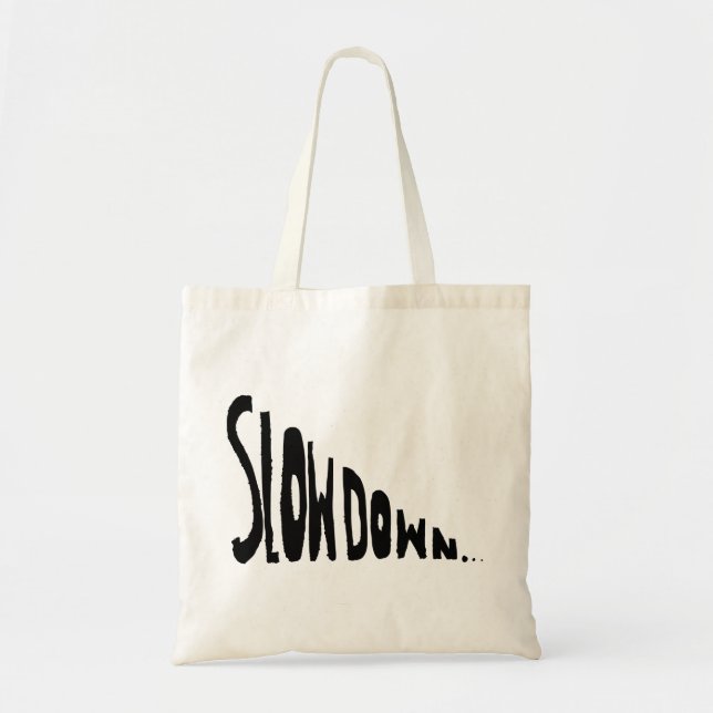 Bolsa Tote Diminua a velocidade (Frente)