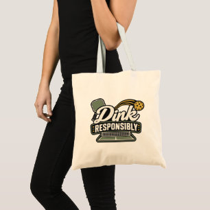 Bolsa Tote Dink Responsavelmente Sacola de Presente de Pick