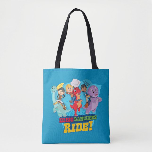 Bolsa Tote Dino Ranch | Os Ranchers Andam! (Frente)