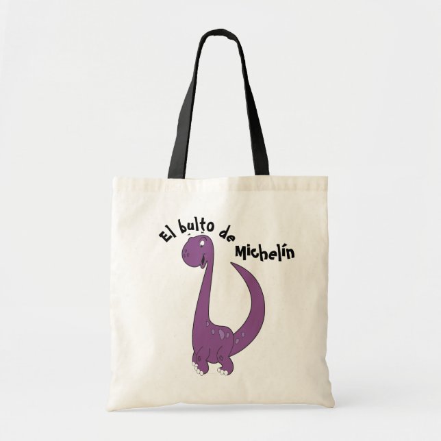 Bolsa Tote Dino Tote Bag (Frente)