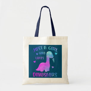 Bolsa Tote Dinossauro Apenas Uma Menina Que Ama Dinossauros