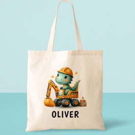 Bolsa Tote Dinossauro de trabalhador em forma de cavador