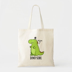 Bolsa Tote Dinossauro Irritado Engraçado Dino-sore