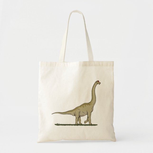 Bolsa Tote Dinossauro Jurássico Brachiossauro (Frente)