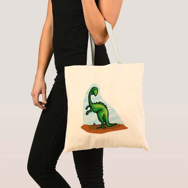 Bolsa Tote Dinossauro Verde (Criador carregado)