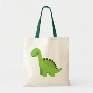 Bolsa Tote Dinossauro verde bonito