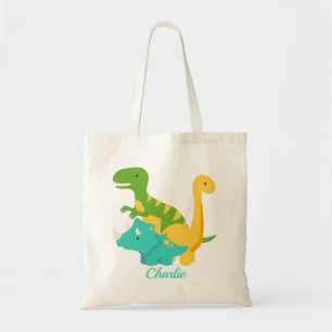 Bolsa Tote Dinossauros Bebês Bonitos Trex