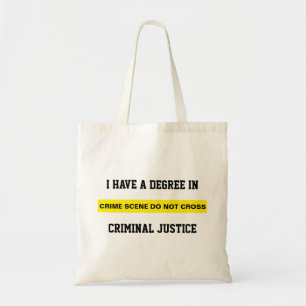 Bolsa Tote Diploma na justiça penal
