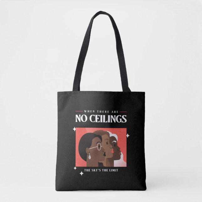 Bolsa Tote Direitos das mulheres | Quando não existem limites (Frente)