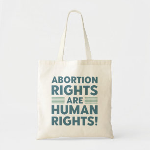 Bolsa Tote Direitos do Aborto São Direitos Humanos