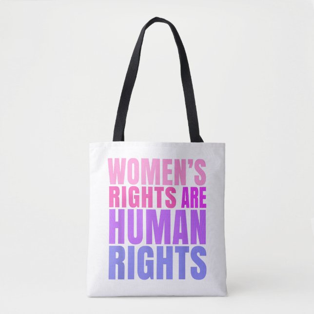 Bolsa Tote Direitos Humanos Direitos das Mulheres (Frente)