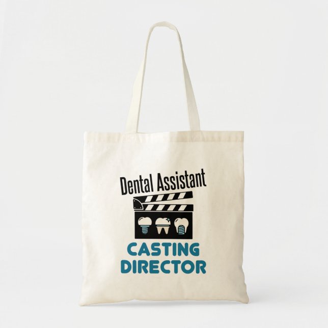 Bolsa Tote Diretor de Casting do Assistente Dental (Frente)
