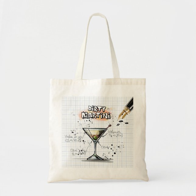 Bolsa Tote Dirty Martini (Frente)