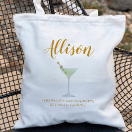 Bolsa Tote Dirty Martini Cocktail Bachelorette Bridesmaid