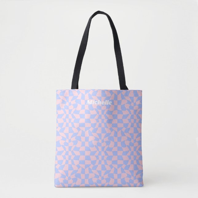 Bolsa Tote Disco Neon Groovy (Frente)