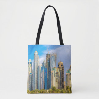 Bolsa Tote Discos modernos de Dubai Corniche