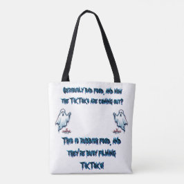 Bolsa Tote "Discretamente Desaprovador: seus Designs Ir-Para