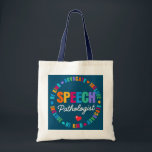 Bolsa Tote Discurso de Discurso Terapêutica de Discurso SLP L<br><div class="desc">Discurso Terapêutico de Fala SLP LIFE Fala Patologista Gift. Presente perfeito para seu pai, mãe, pai, homens, mulheres, amigos e familiares no Dia de Ação de Graças, Dia de Natal, Dia de as mães, Dia de os pais, 4 de julho de 1776 Dia Independente, Dia dos Veteranos, Dia do Halloween,...</div>