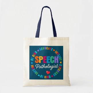 Bolsa Tote Discurso de Discurso Terapêutica de Discurso SLP L