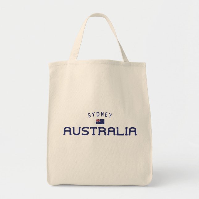 Bolsa Tote Distante Sydney Austrália (Frente)