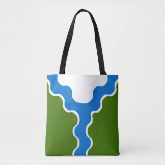 Bolsa Tote Distintivo da População da Baronial de Três Rios