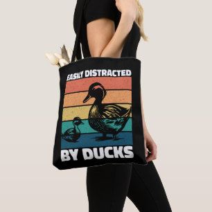 Bolsa Tote Distraído Facilmente Por Patos Sobre Pato Legal