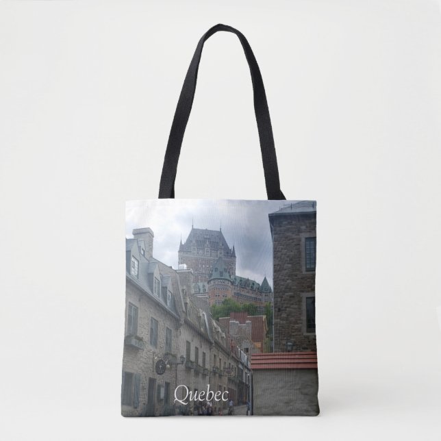 Bolsa Tote Distrito histórico na cidade de Quebec (Frente)